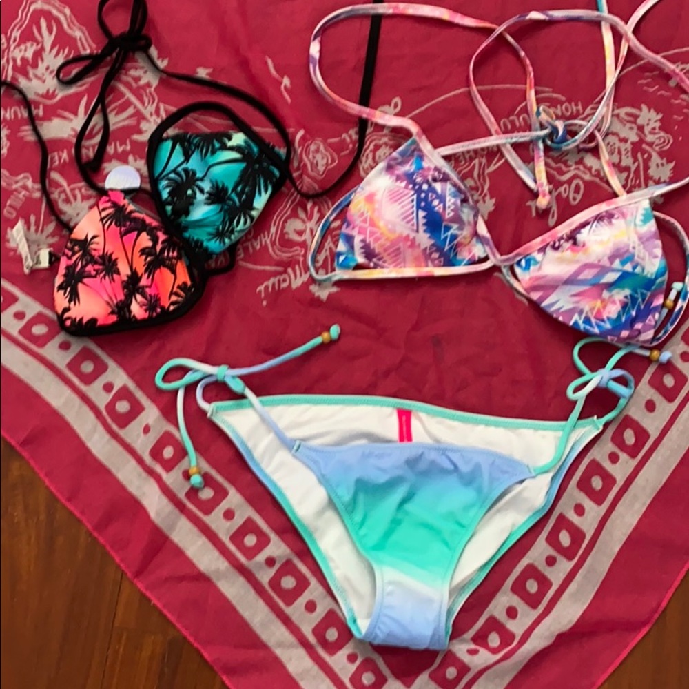 Victoria Secret Bottom. Pink tops. Size S